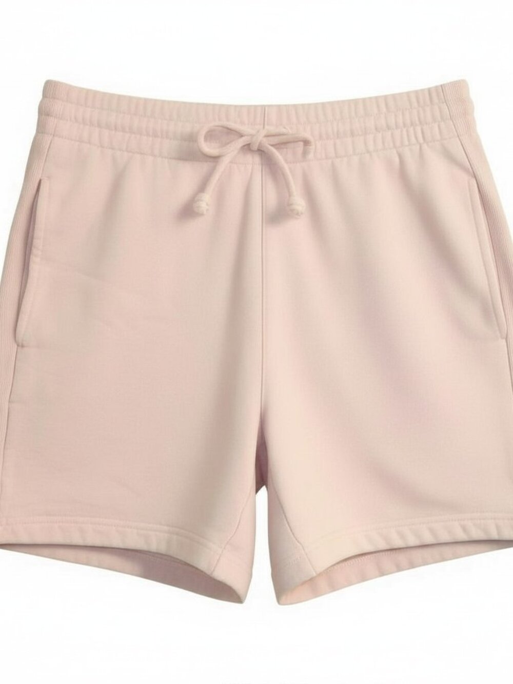 TNA Aritzia Cozy Fleece Boyfriend Pink Lightweight Jersey Sweat Shorts Size S